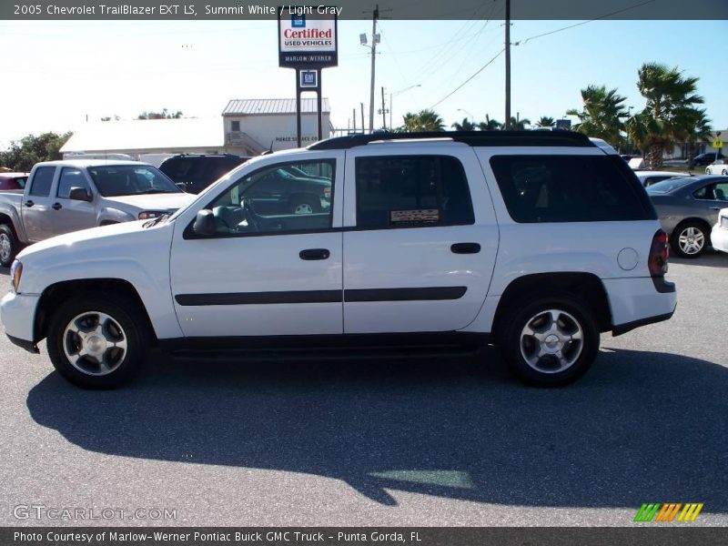 Summit White / Light Gray 2005 Chevrolet TrailBlazer EXT LS