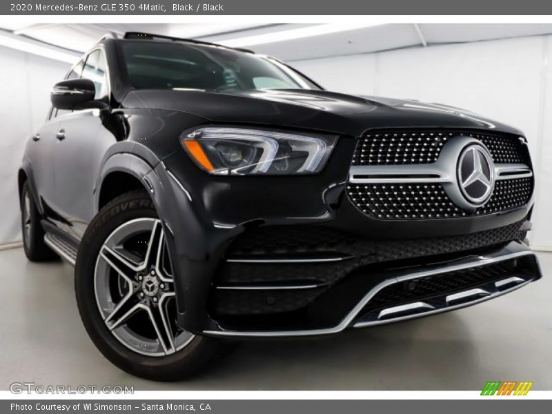 Black / Black 2020 Mercedes-Benz GLE 350 4Matic