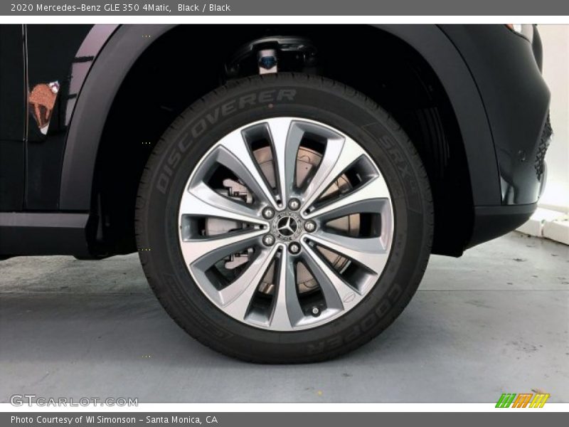 Black / Black 2020 Mercedes-Benz GLE 350 4Matic
