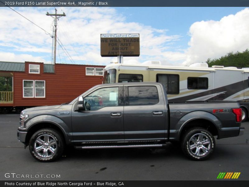 Magnetic / Black 2019 Ford F150 Lariat SuperCrew 4x4