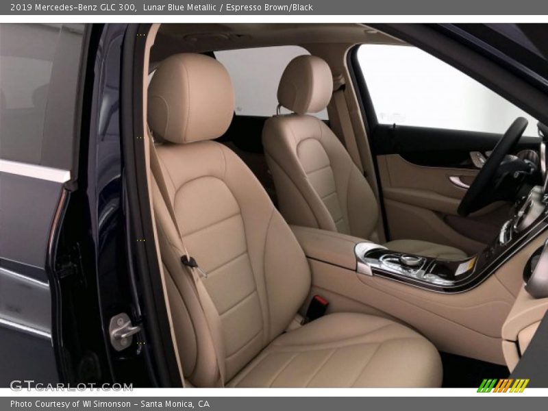 Lunar Blue Metallic / Espresso Brown/Black 2019 Mercedes-Benz GLC 300