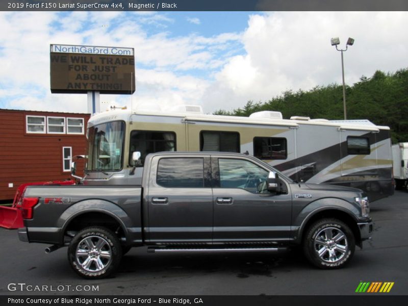 Magnetic / Black 2019 Ford F150 Lariat SuperCrew 4x4