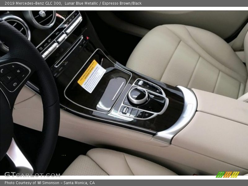 Lunar Blue Metallic / Espresso Brown/Black 2019 Mercedes-Benz GLC 300