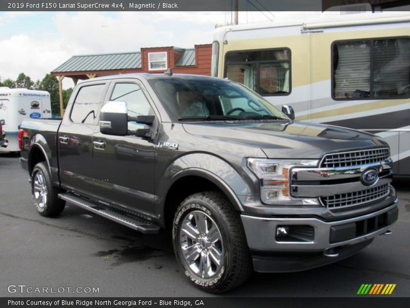 Magnetic / Black 2019 Ford F150 Lariat SuperCrew 4x4