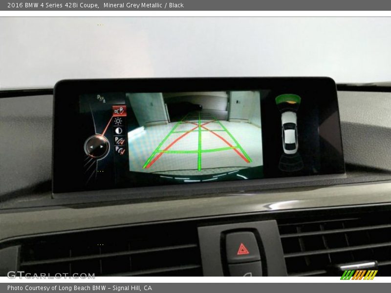 Mineral Grey Metallic / Black 2016 BMW 4 Series 428i Coupe