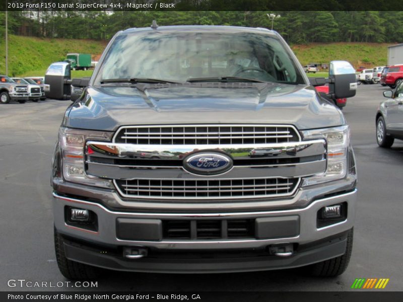Magnetic / Black 2019 Ford F150 Lariat SuperCrew 4x4