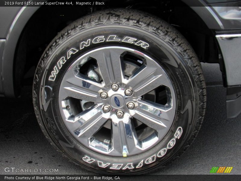 Magnetic / Black 2019 Ford F150 Lariat SuperCrew 4x4