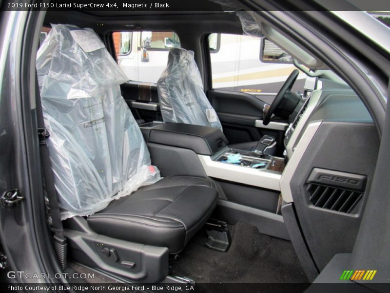 Magnetic / Black 2019 Ford F150 Lariat SuperCrew 4x4