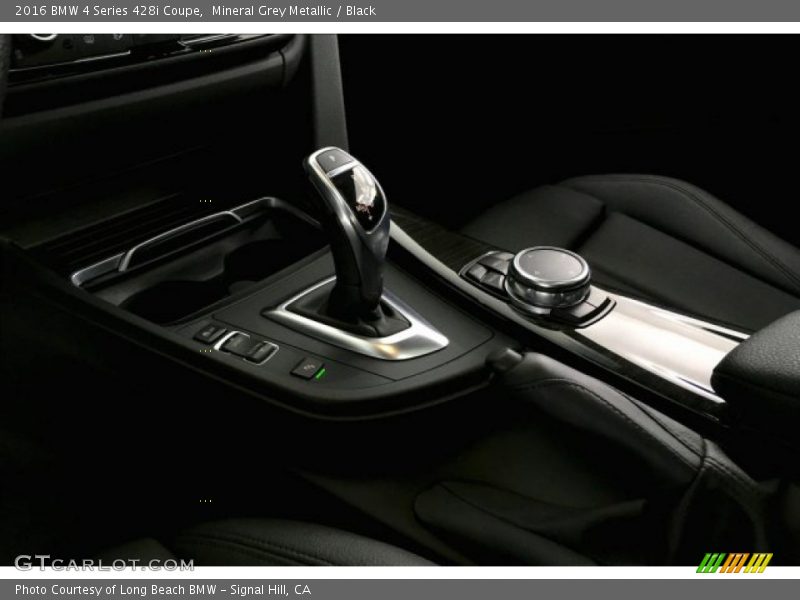 Mineral Grey Metallic / Black 2016 BMW 4 Series 428i Coupe