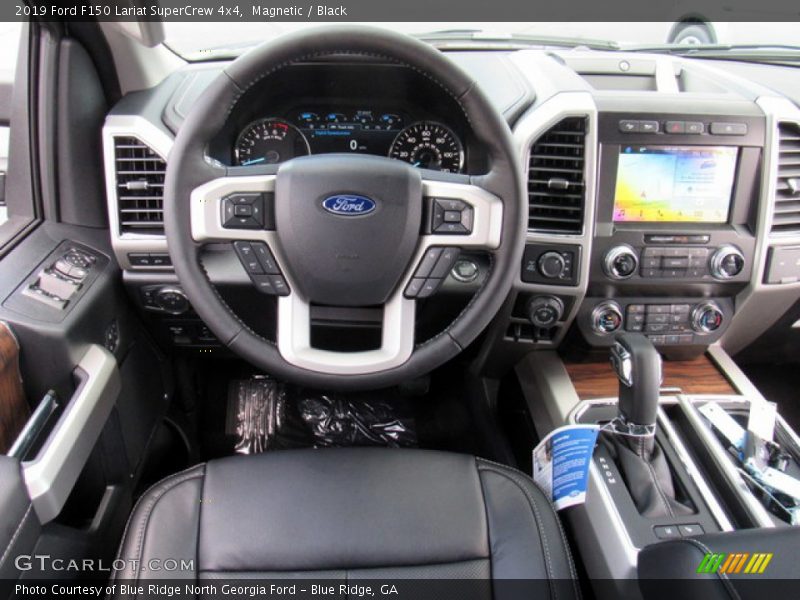 Magnetic / Black 2019 Ford F150 Lariat SuperCrew 4x4