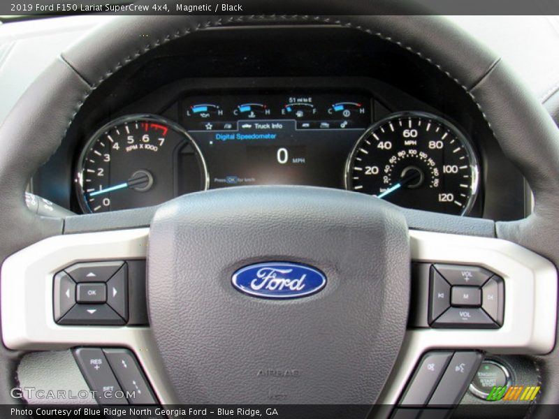 Magnetic / Black 2019 Ford F150 Lariat SuperCrew 4x4