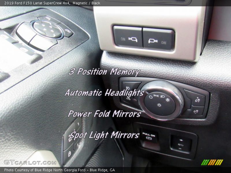 Magnetic / Black 2019 Ford F150 Lariat SuperCrew 4x4