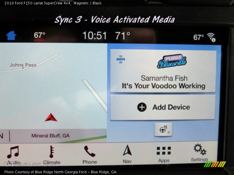 Magnetic / Black 2019 Ford F150 Lariat SuperCrew 4x4