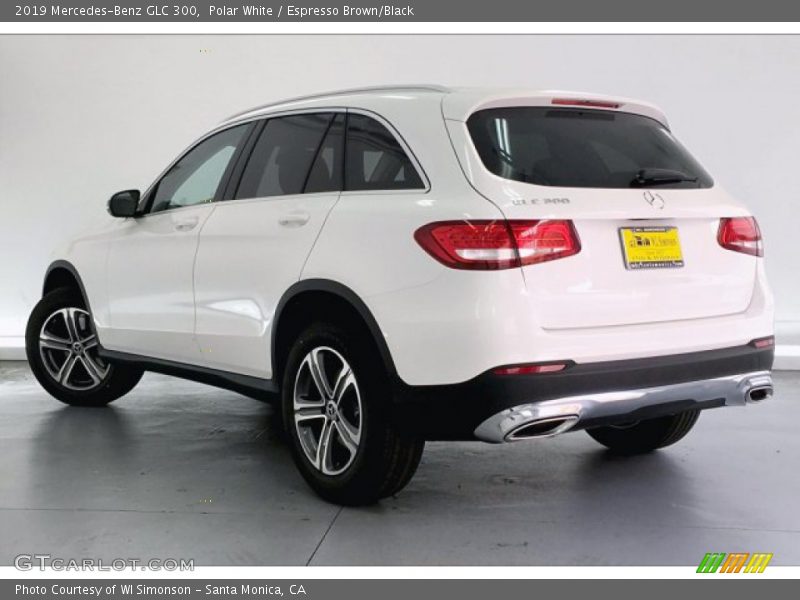 Polar White / Espresso Brown/Black 2019 Mercedes-Benz GLC 300