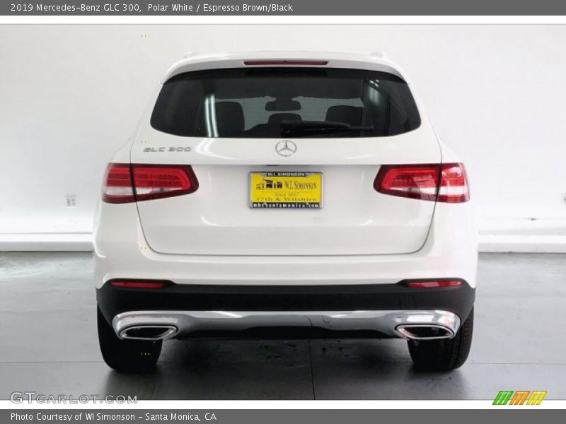 Polar White / Espresso Brown/Black 2019 Mercedes-Benz GLC 300
