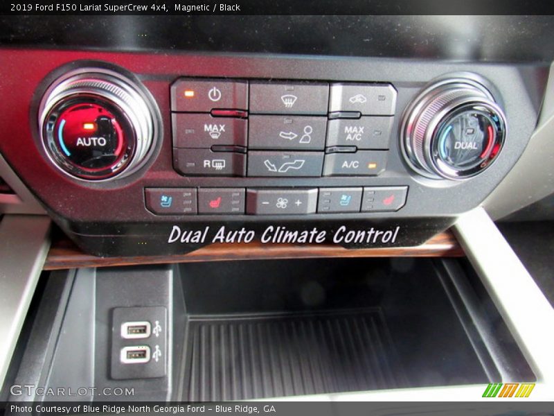 Magnetic / Black 2019 Ford F150 Lariat SuperCrew 4x4