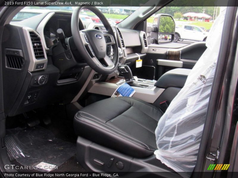 Magnetic / Black 2019 Ford F150 Lariat SuperCrew 4x4