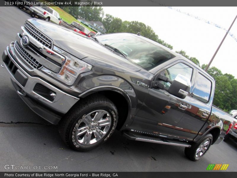 Magnetic / Black 2019 Ford F150 Lariat SuperCrew 4x4