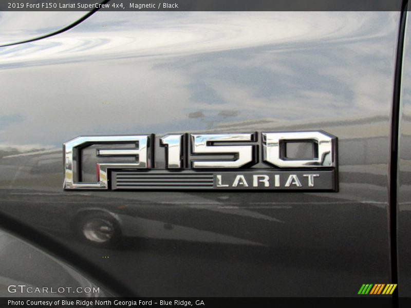 Magnetic / Black 2019 Ford F150 Lariat SuperCrew 4x4