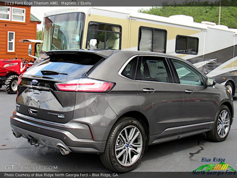 Magnetic / Ebony 2019 Ford Edge Titanium AWD