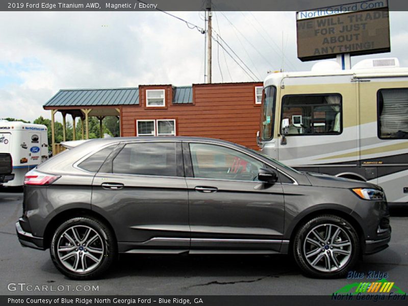 Magnetic / Ebony 2019 Ford Edge Titanium AWD