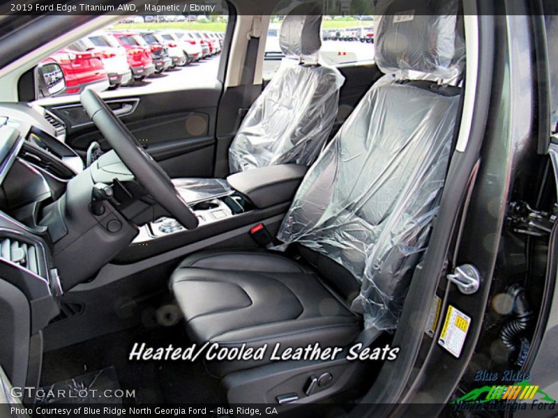Magnetic / Ebony 2019 Ford Edge Titanium AWD