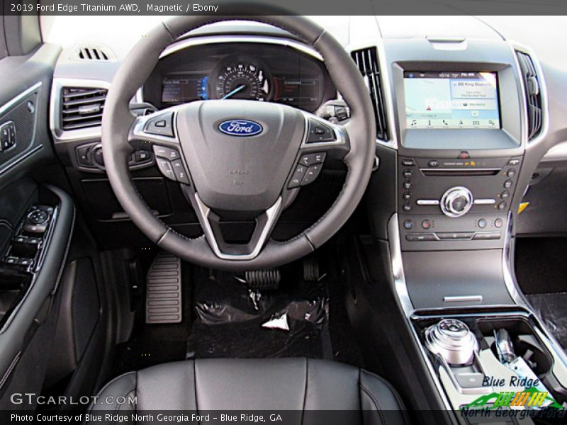 Magnetic / Ebony 2019 Ford Edge Titanium AWD