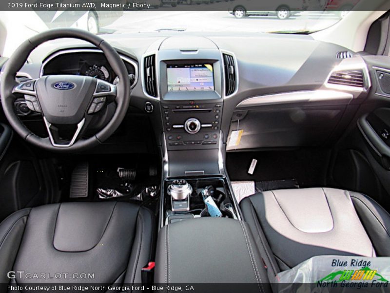 Magnetic / Ebony 2019 Ford Edge Titanium AWD