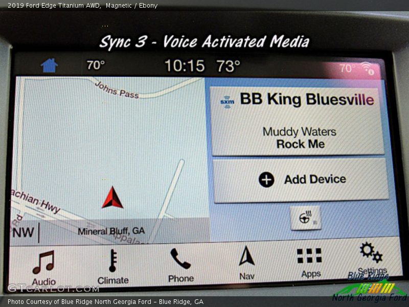 Magnetic / Ebony 2019 Ford Edge Titanium AWD