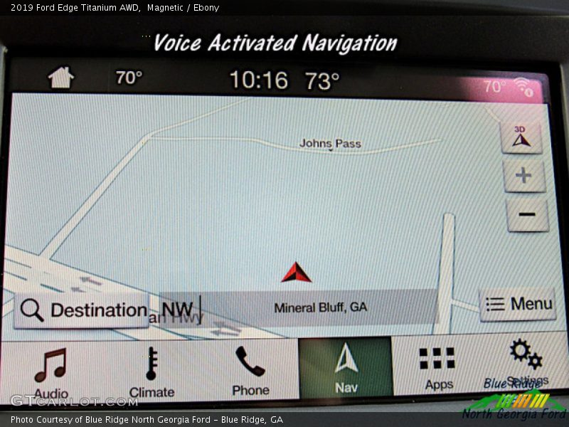 Magnetic / Ebony 2019 Ford Edge Titanium AWD