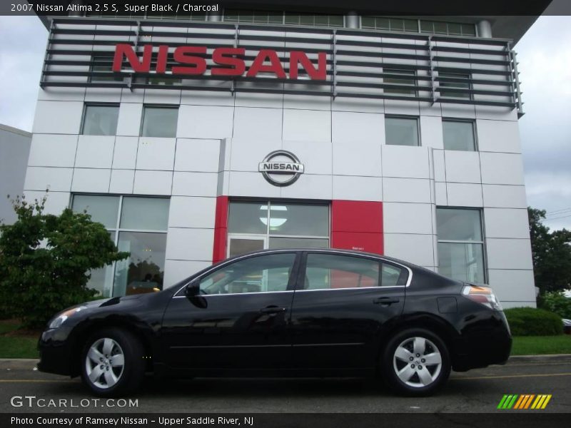 Super Black / Charcoal 2007 Nissan Altima 2.5 S