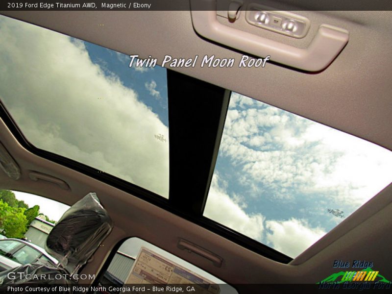 Magnetic / Ebony 2019 Ford Edge Titanium AWD