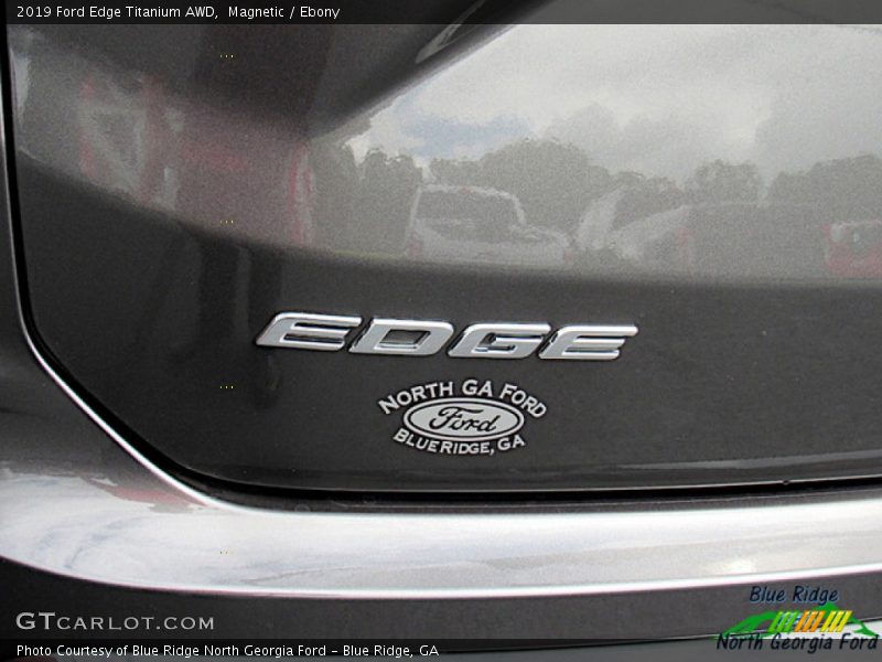 Magnetic / Ebony 2019 Ford Edge Titanium AWD