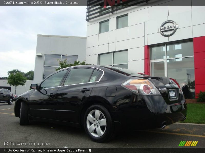 Super Black / Charcoal 2007 Nissan Altima 2.5 S