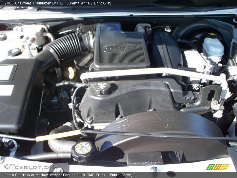 Summit White / Light Gray 2005 Chevrolet TrailBlazer EXT LS