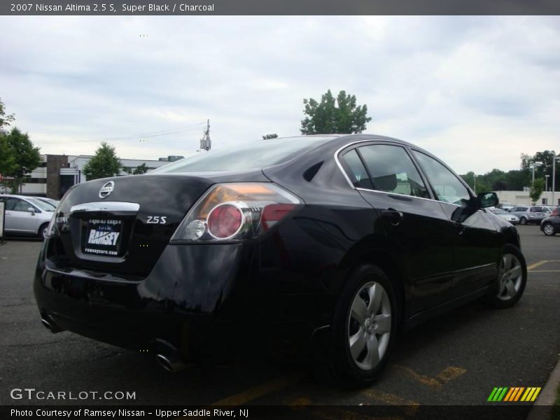 Super Black / Charcoal 2007 Nissan Altima 2.5 S