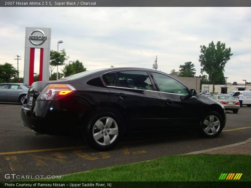 Super Black / Charcoal 2007 Nissan Altima 2.5 S