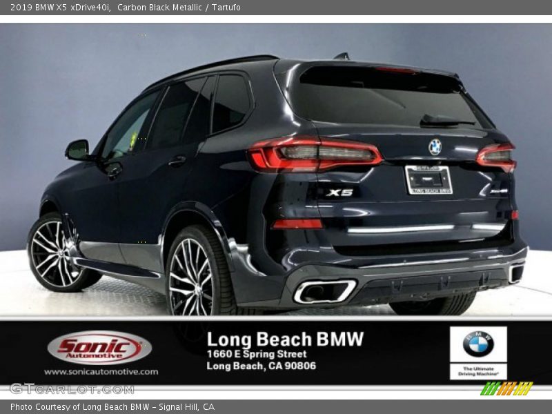 Carbon Black Metallic / Tartufo 2019 BMW X5 xDrive40i