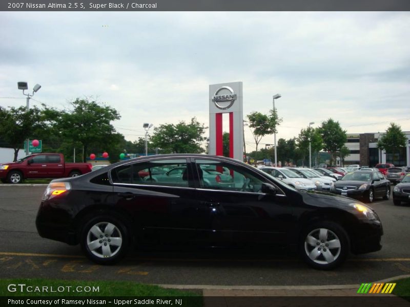 Super Black / Charcoal 2007 Nissan Altima 2.5 S