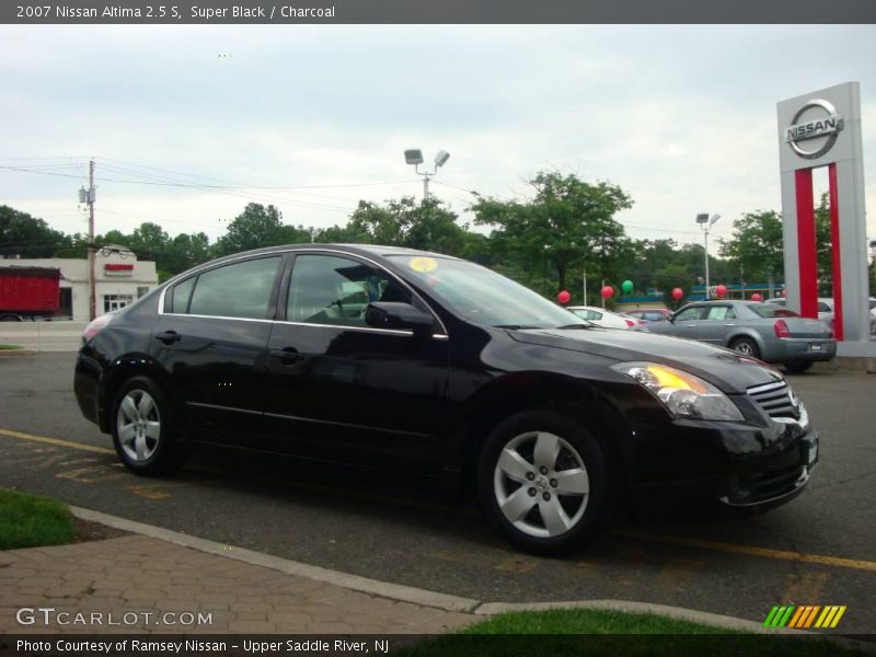 Super Black / Charcoal 2007 Nissan Altima 2.5 S