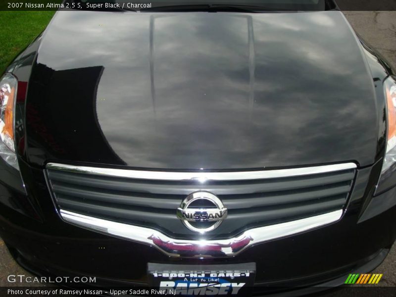 Super Black / Charcoal 2007 Nissan Altima 2.5 S