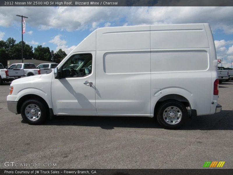 Blizzard White / Charcoal 2012 Nissan NV 2500 HD SV High Roof