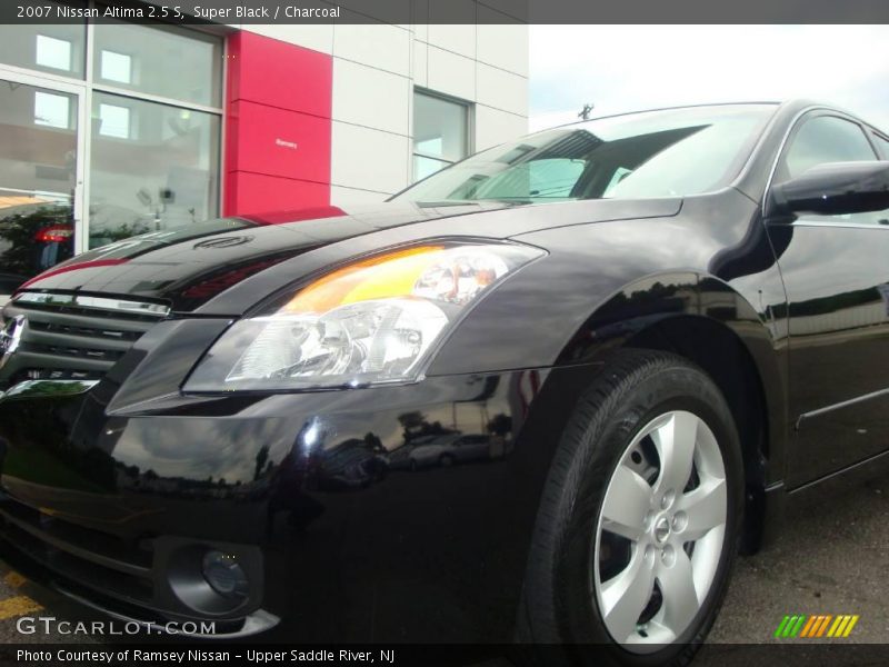Super Black / Charcoal 2007 Nissan Altima 2.5 S