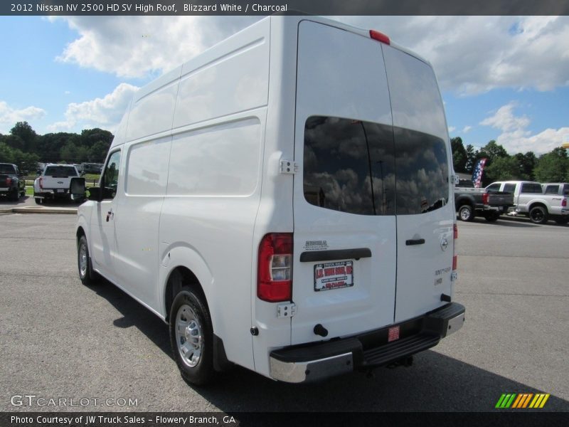 Blizzard White / Charcoal 2012 Nissan NV 2500 HD SV High Roof