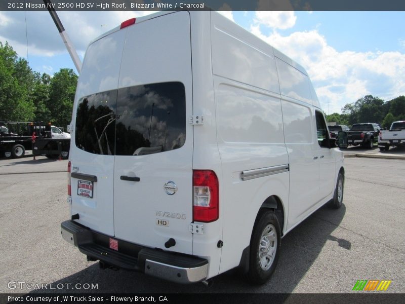 Blizzard White / Charcoal 2012 Nissan NV 2500 HD SV High Roof
