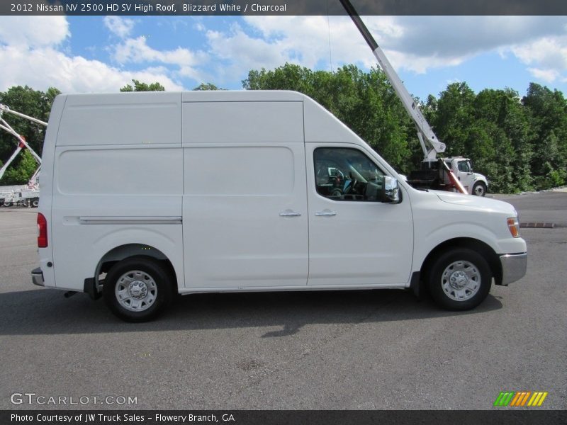 Blizzard White / Charcoal 2012 Nissan NV 2500 HD SV High Roof
