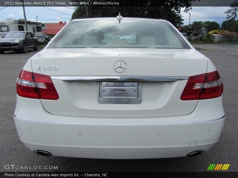 Arctic White / Almond/Mocha 2012 Mercedes-Benz E 350 Sedan
