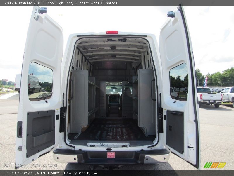 Blizzard White / Charcoal 2012 Nissan NV 2500 HD SV High Roof