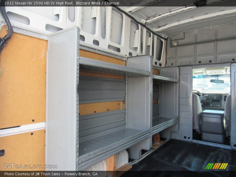 Blizzard White / Charcoal 2012 Nissan NV 2500 HD SV High Roof