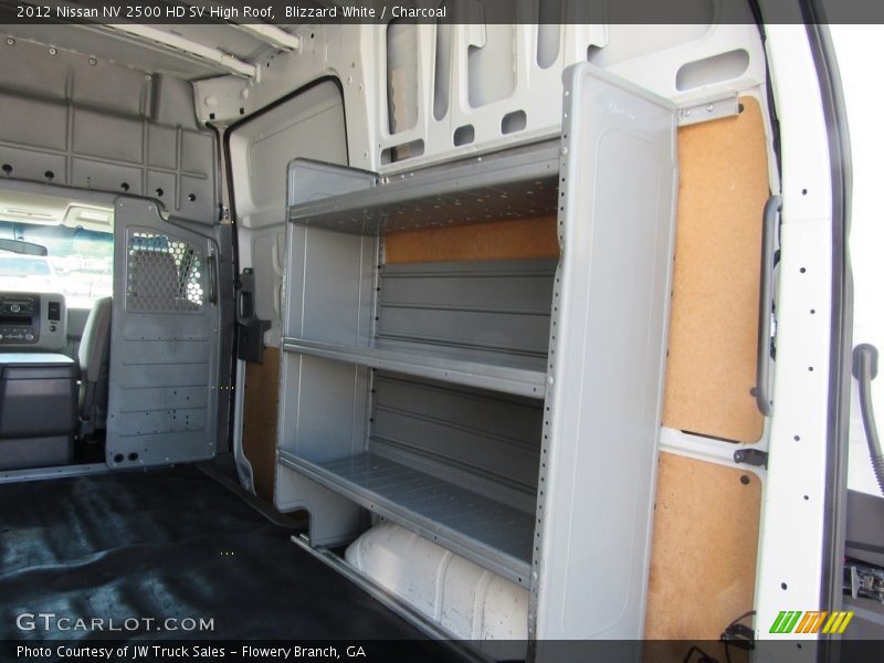 Blizzard White / Charcoal 2012 Nissan NV 2500 HD SV High Roof